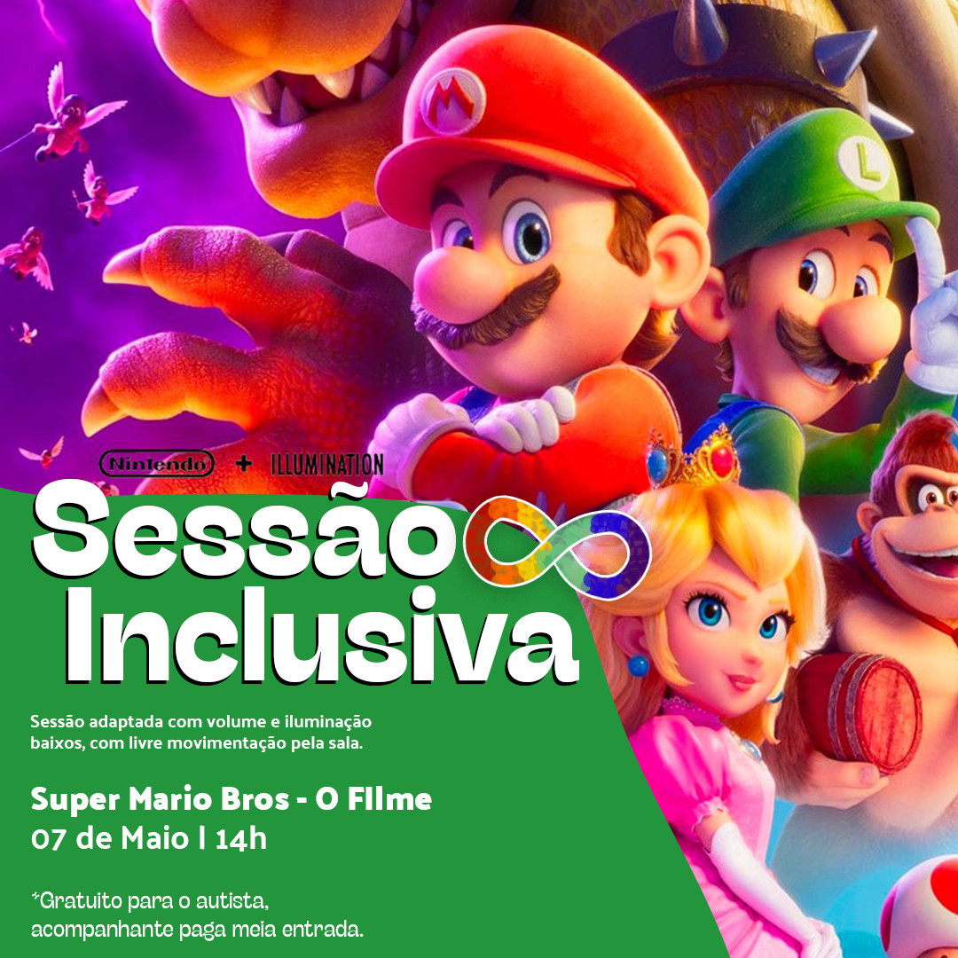 Super Mario Bros - O Filme chega às telonas em pré-estreia em Cuiabá e  Várzea Grande – Circuito Cuiabá